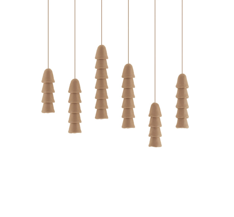 Підвісний світильник Pecherna chandelier 'single' (basic chand module)13